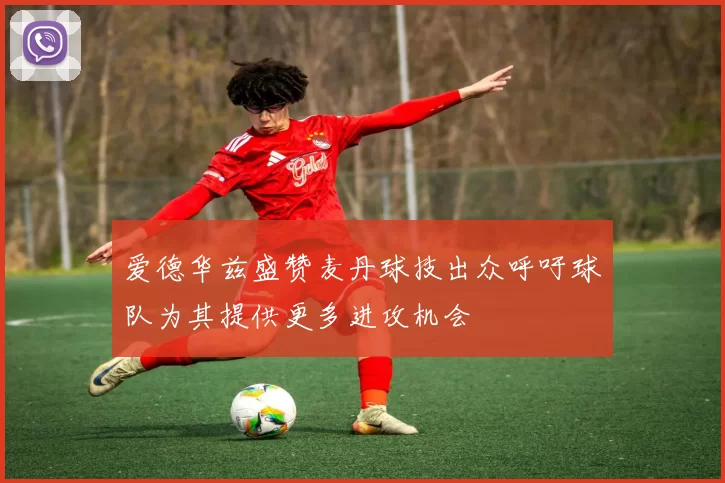 爱德华兹盛赞麦丹球技出众呼吁球队为其提供更多进攻机会