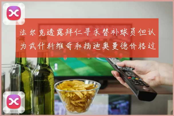 法尔克透露拜仁寻求替补球员但认为武什科维奇和扬迪奥曼德价格过高